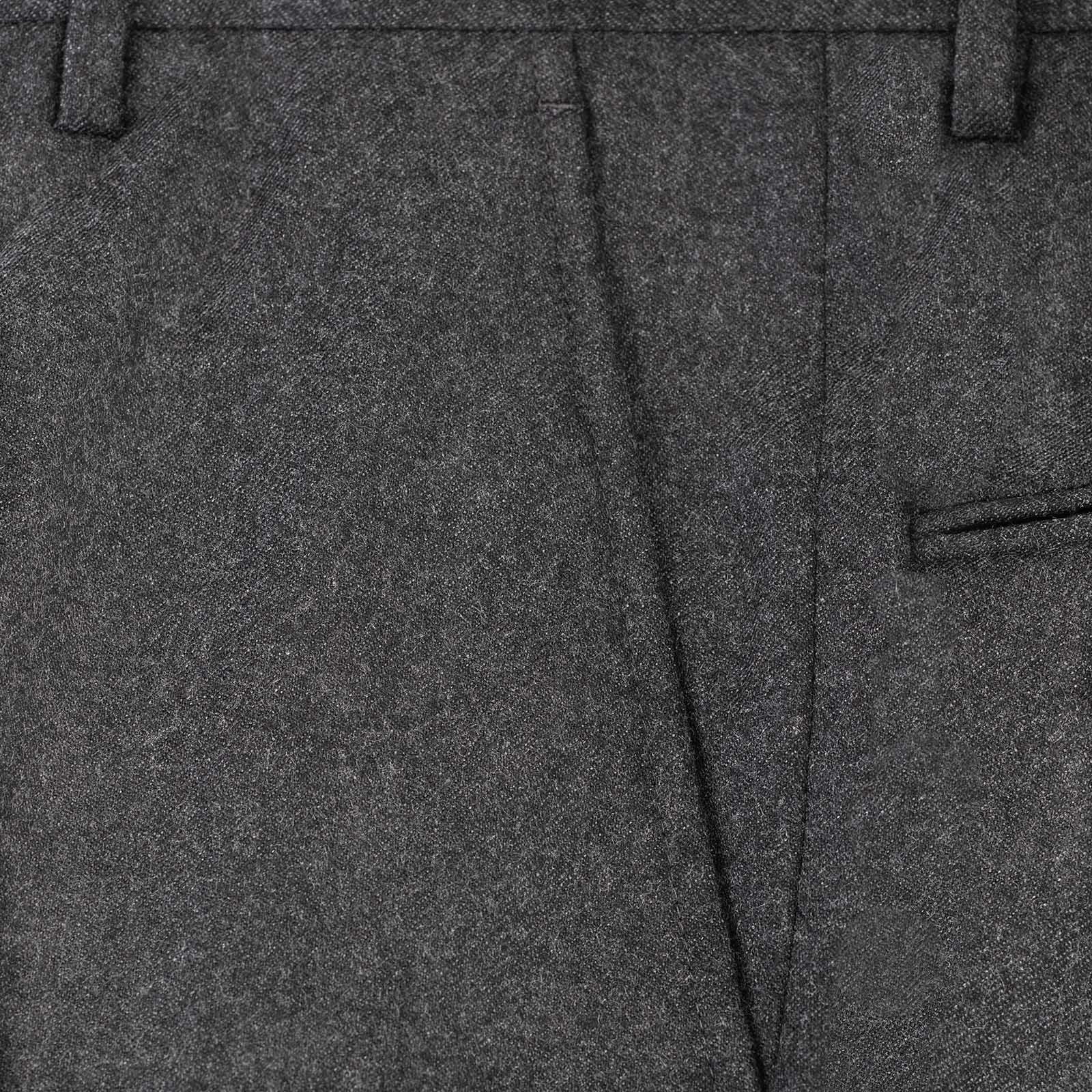 Mariano Rubinacci - Dark grey flannel trousers