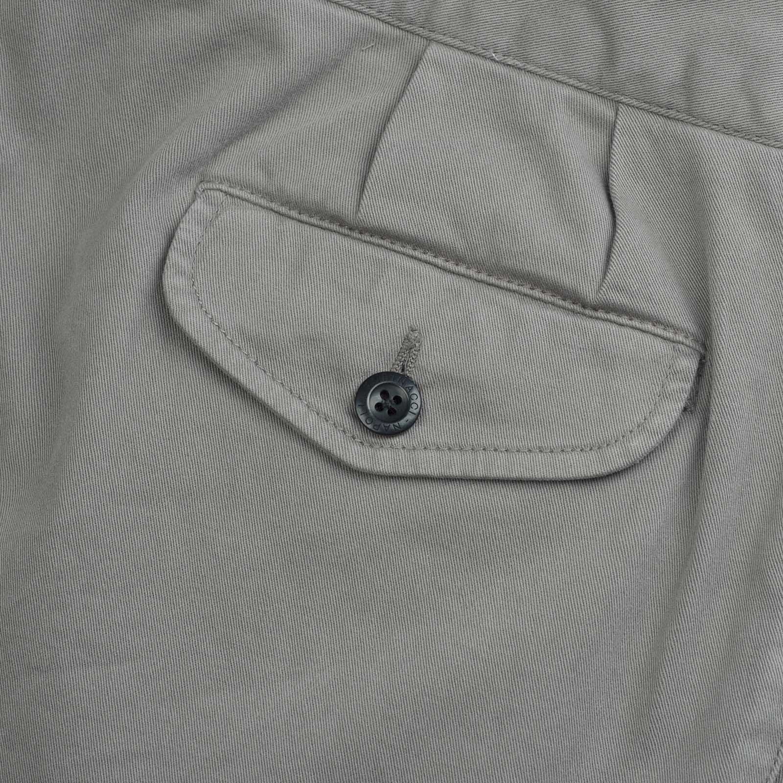 Mariano Rubinacci - Cotton grey manny trousers