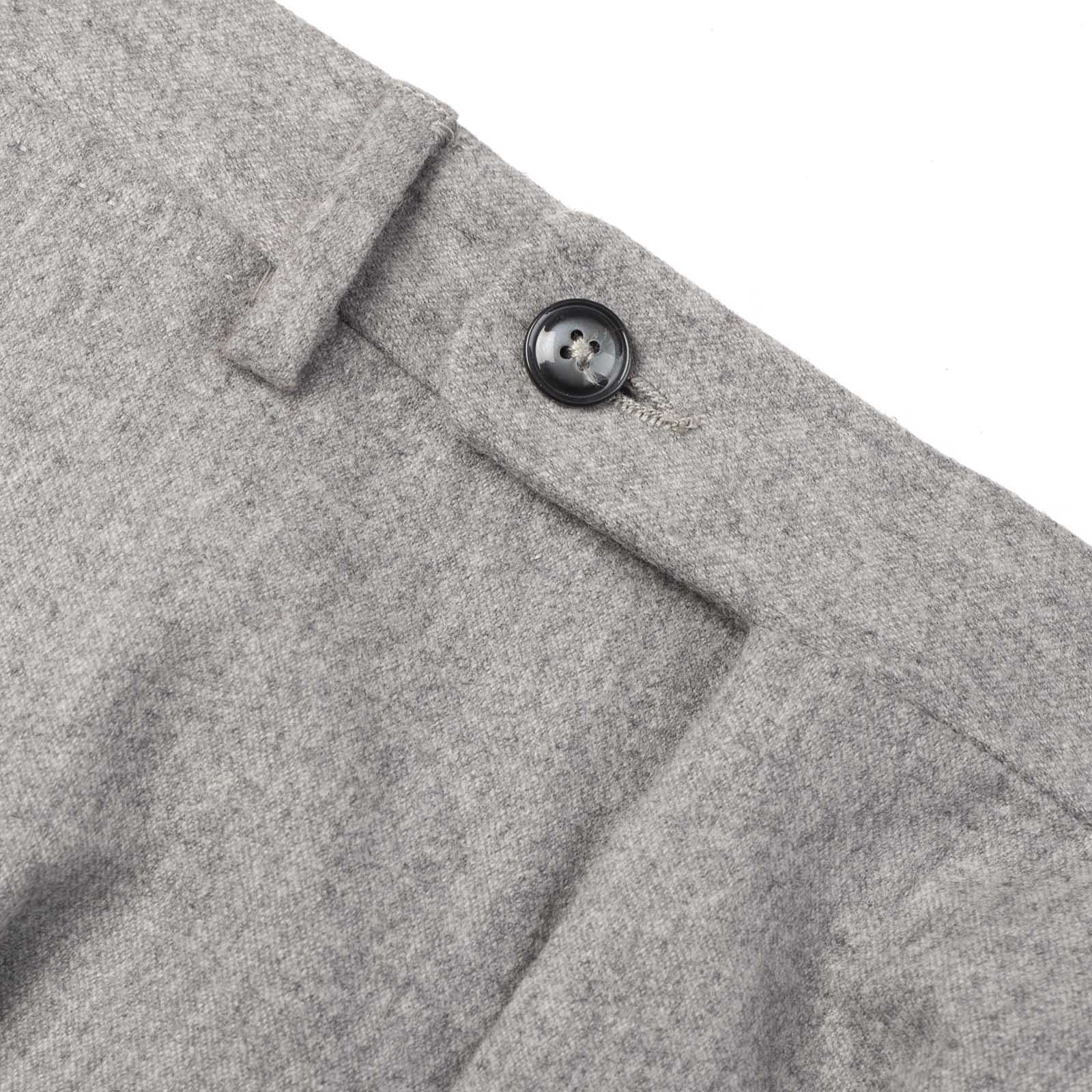 Mariano Rubinacci - Light grey wool trousers