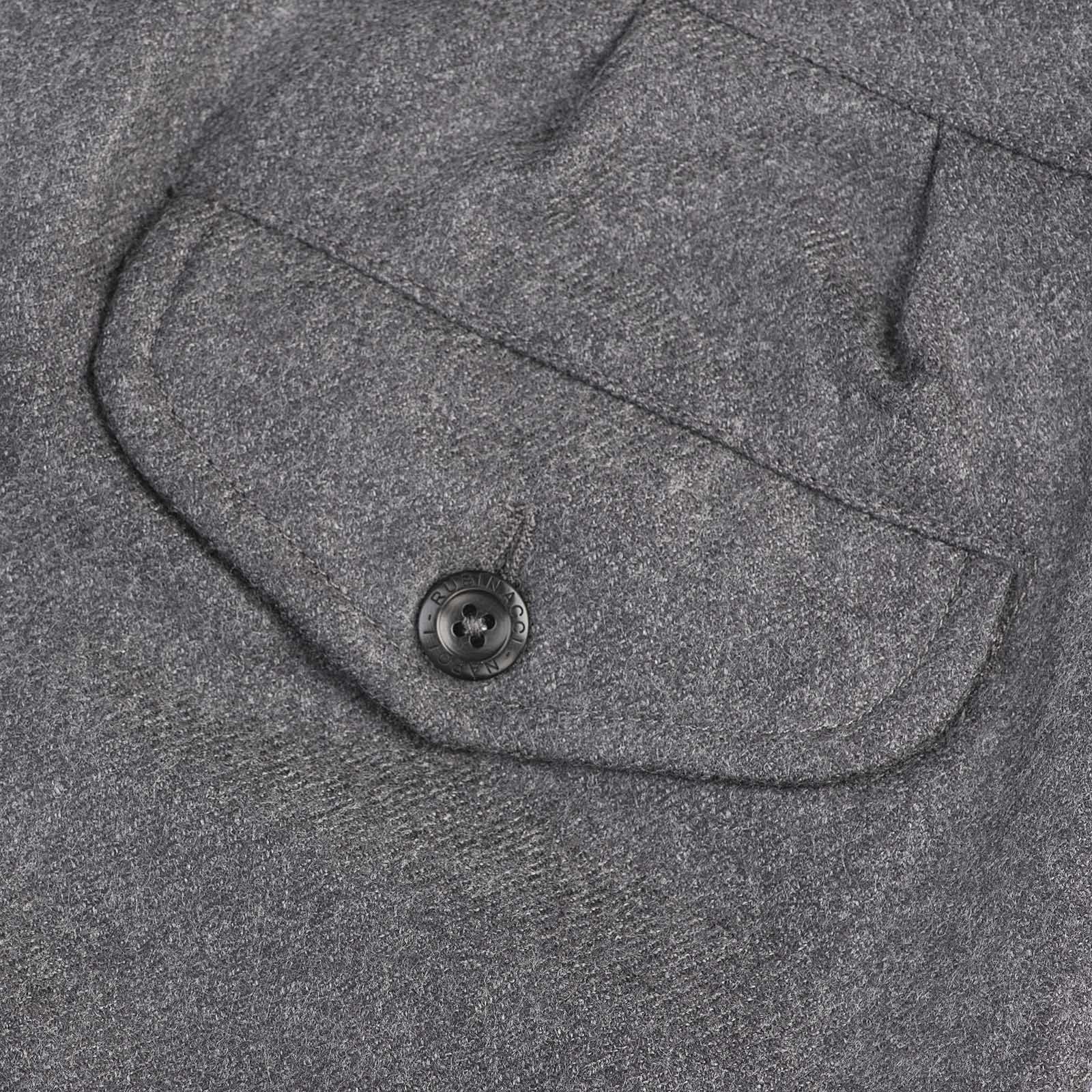 Mariano Rubinacci - Limited edition dark grey flannel trousers