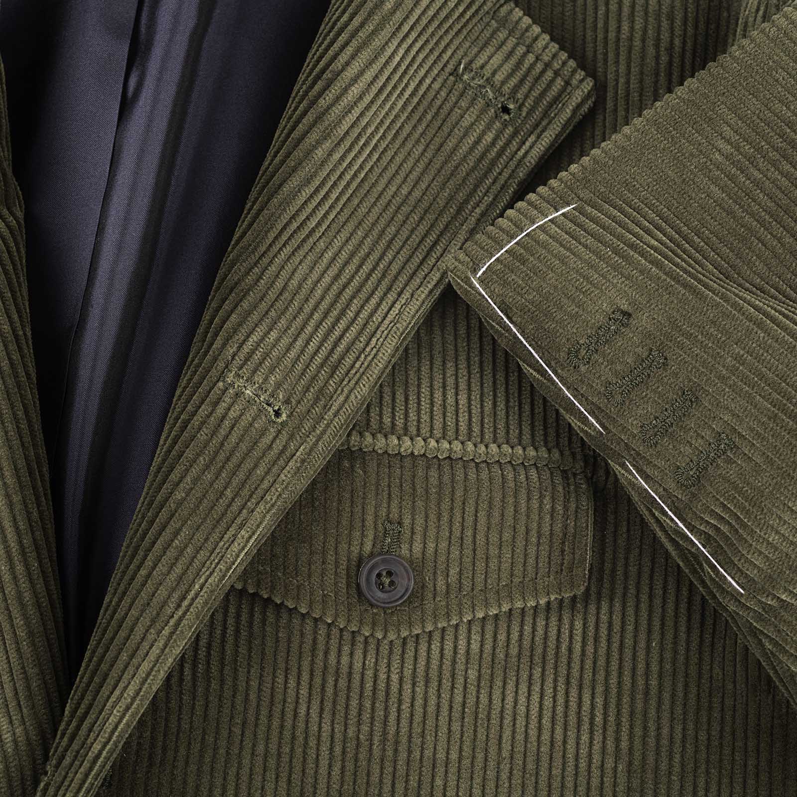Mariano Rubinacci - Suit carrier in military green canvas